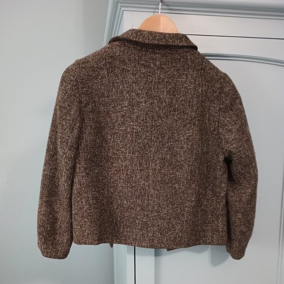 Brown tweed jacket - Picture 2 of 5